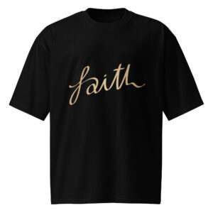 Faith Oversized Heavyweight T-shirt