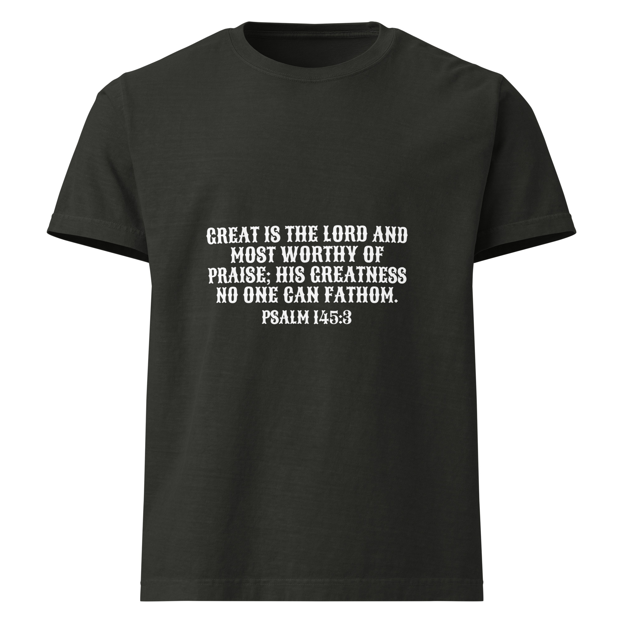 Psalms 145 Unisex Oversized T-shirt