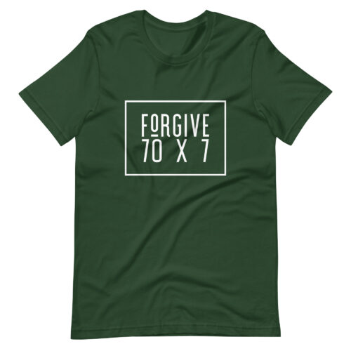 Forgive 70 X 7 Unisex t-shirt - Image 6