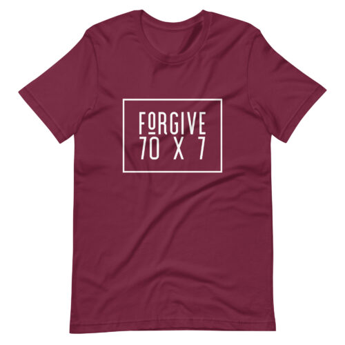 Forgive 70 X 7 Unisex t-shirt - Image 4