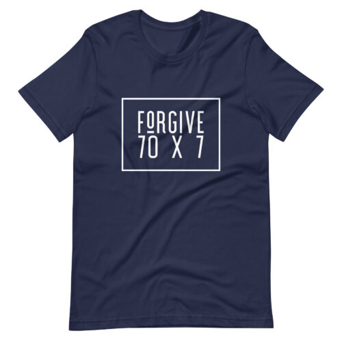 Forgive 70 X 7 Unisex t-shirt - Image 3