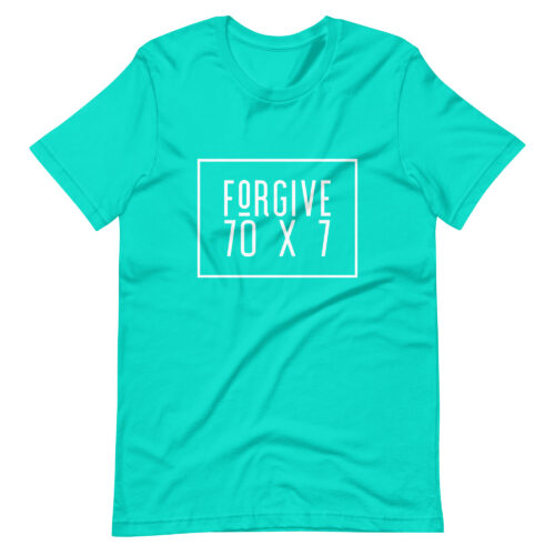 Forgive 70 X 7 Unisex t-shirt - Image 11