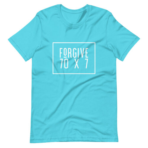 Forgive 70 X 7 Unisex t-shirt - Image 12